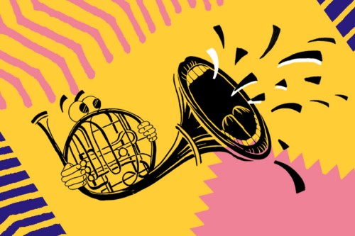 Na obrazku widac instrument muzyczny.