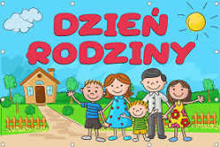 grafika przedstawia rodzinę, mamę, tatę i dzieci